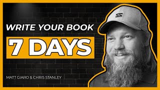 How to Write MiniBooks in 7 Days And Turn Them Into BestSellers With Chris Stanley [upl. by Yeldahc]