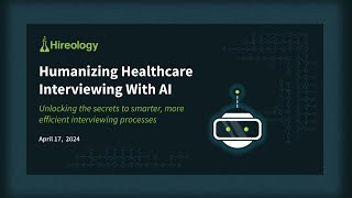 Humanizing Healthcare Interviewing with Automation [upl. by Aney427]