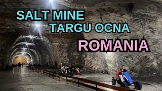 SALT MINE TARGU OCNA ROMANIA [upl. by Nonnahc]