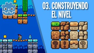 03 Construyendo el nivel Plataformas 2D con Godot [upl. by Roshan]