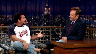 Adam Sandler OneUpped His Nephew At His Harvard Graduation  Late Night with Conan O’Brien [upl. by Hedgcock]