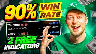 Winning 90 of my Forex Trades with 2 FREE Indicators [upl. by Led]