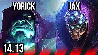 YORICK vs JAX TOP  302  NA Master  1413 [upl. by Reinwald]