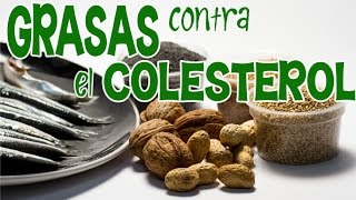 ¿Qué grasas comer para bajar el colesterol malo [upl. by Herriott613]