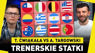 T ĆWIĄKAŁA vs A TARGOWSKI TRENERSKIE piłkarskie STATKI MEGA CIĘŻKIE PRZYKŁADY [upl. by Oleta188]