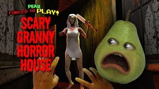 Pear is FORCED to Play  Scary Granny HORROR HOUSE [upl. by Silvain]