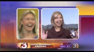 Phoenix Meteorologist pokes fun of Mom on TV [upl. by Wenger]