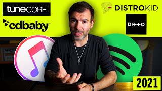 The ULTIMATE GUIDE To Music Distributors In 2022 Get Your Music On All Platforms [upl. by Atiekal]