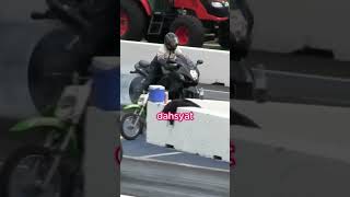 Harley Davidson VS Suzuki Hayabusa Drag Race dragrace harleydavidson faktadunia short [upl. by Eirac520]