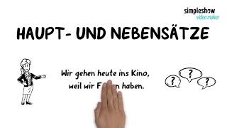 Erklärvideo Haupt und Nebensätze [upl. by Avuha]