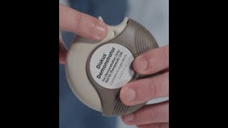 Diskus Inhaler Demo Advair Flovent [upl. by Asaeret832]