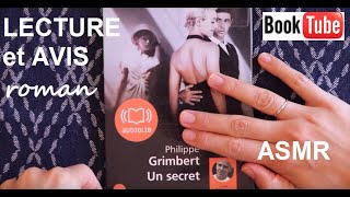 ASMR français  Lecture et avis autobiographie  Un secret  Booktube  Audiotube [upl. by Gilead]