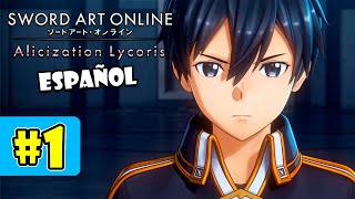 BIENVENIDOS A quotUNDERWORLDquot  Ep 1  Sword Art Online Alicization Lycoris ESPAÑOL [upl. by Dorraj]