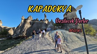 KAPADOKYA  Gezilecek Yerler  Kapadokya Vlog  Nevşehir Gezilecek Yerler [upl. by Natka351]