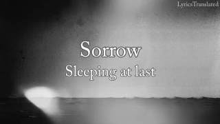 Sorrow — Sleeping at last Sub EspañolInglés [upl. by Nylaroc]