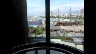 Thyssen Glass Elevator Sercotel Suites del Mar Hotel Alicante Spain [upl. by Suravat396]