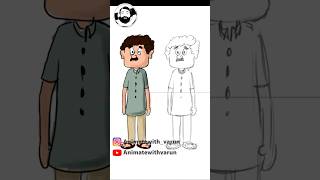 2D Animation Character Design shorts ytshorts youtubeshorts art tutorial [upl. by Coleville394]