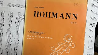 Hohmann violin book3 no252 2vn 120bpm [upl. by Einittirb890]