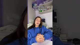 i pomeriggi in 1 superiore vs quelli in 5 superiore✨tiktok di Fior di Loto [upl. by Nibbor]