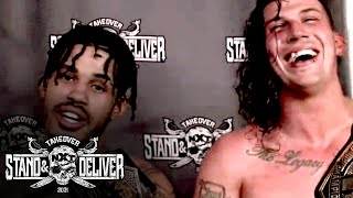 MSK relish their championship moment NXT TakeOver Stand amp Deliver Watch Along [upl. by Analle776]