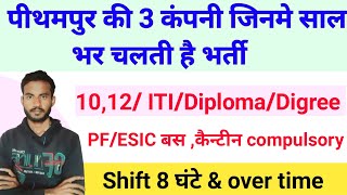 job in pithampur  iti job in pithampur  diploma job  12 pass job  iti job [upl. by Anrev892]