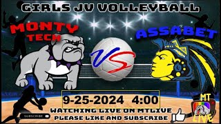 Girls JV Volleyball Monty Tech vs Assabet 9 25 2024 [upl. by Nedak262]