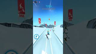 Ski master funny game 😝😝 best gameplay viralvideo and youtubeshorts [upl. by Lorinda]