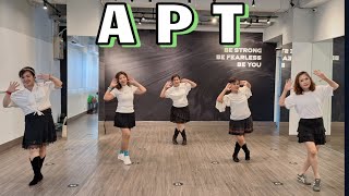 A P T Line Dance  Demo By Equator  Phrased Beginner [upl. by Aral]