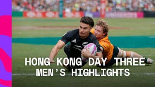 New Zealand victorious in TENSE final  CathayHSBC Sevens Day Three Mens Highlights [upl. by Anelrac]