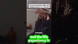 Young Adz Explains Why Hes Stopping Music In 3 Years 💯 youngadz dblockeurope ukrap [upl. by Chandless143]