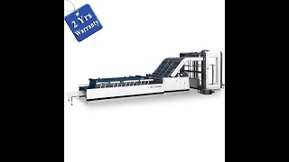 BZ1450E A B C E F 3PLY 5PLY 7PLY Corrugated Flute Paper Mounting Machine Empalmadora montadora [upl. by Oirretna]