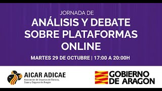 Jornada de análisis y debate sobre plataformas online [upl. by Assyle]