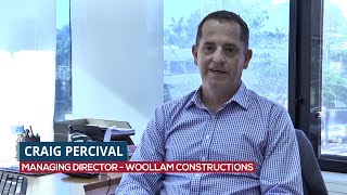 Craig Percival  Managing Director Woollam Constructions [upl. by Pitts845]