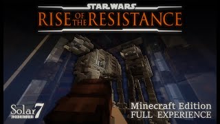 Rise of the Resistance Minecraft  Full Experience [upl. by Rolo]