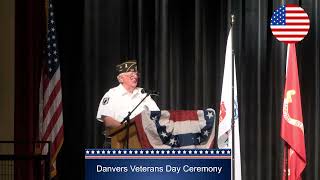 Danvers Veterans Day Ceremony 111124 [upl. by Hilbert]