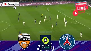 🔴LIVE Lorient vs Paris Saint Germain PSG  Match Today⚽🎬 [upl. by Nepean906]