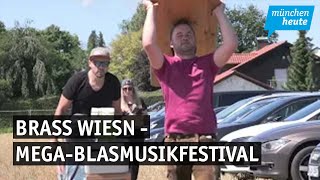 Brass Wiesn In Eching startet das MegaBlasmusikfestival [upl. by Vern]