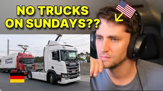 American reacts to Strange differences Driving in Germany VS USA [upl. by Cartan]