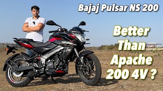 2024 Bajaj Pulsar NS 200 Review  Better Than Yamaha MT15 [upl. by Latini]