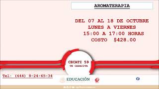 CECATI 59 TE INVITA A LOS CURSOS QUE INICIAN EN OCTUBRE [upl. by Irving]