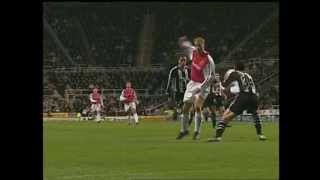 Bergkamps wonder goal against Newcastle United [upl. by O'Carroll]