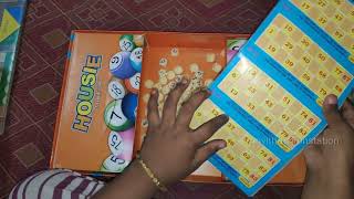 Housie game in tamiltambola gamehow to play housie gameAnvithas FunstationAFS [upl. by Suoiluj560]