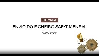 Envio do Ficheiro SAFT Mensal PHC [upl. by Aicerg]