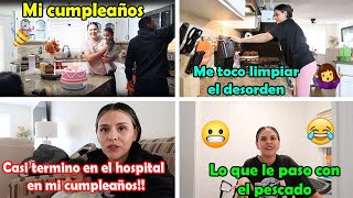 No me esperaba pasar mi cumpleaños 🎂 así Casi la paso en el hospital🤷🏻‍♀️☹️ [upl. by Nageet]