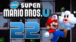 NEW SUPER MARIO BROS U 👨🏼‍🔧 22 Mario in der GigaRegenwolke [upl. by Rosenstein]