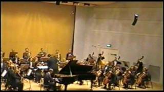 V Gryaznov plays S Rachmaninov  Piano Concerto No 21st mov12 [upl. by Ecerahc]