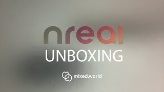 Nreal Light Developer Kit unboxing [upl. by Htial]