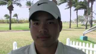 Solaire Open Rd 3 Video Interview  Miguel Tabuena [upl. by Fahey]