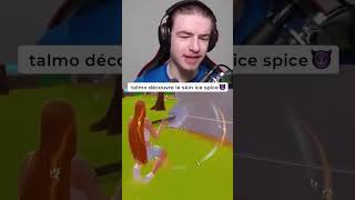 Talmo decouvre le skin ice spice talmo fortnite [upl. by Bilicki]