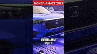 NewGen Honda Amaze 2024 Leaked  New Honda Amaze Spied  Maruti Dzire Rival ADAS Features amaze [upl. by Naasar316]